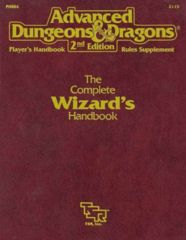 The Complete Wizard's Handbook TSR 93, metallic finish
